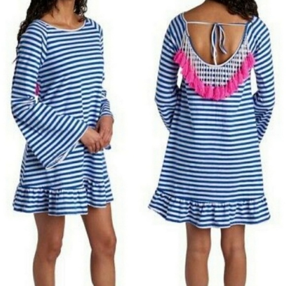 Philosophy Dresses & Skirts - 𝅺PHILOSOPHY Stripe Tassel Dress